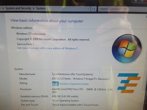 Thumbnail image of Agilent ELO / Seahorse Bioscience Touchscreen PC E083923 + Wave Software Xfe24