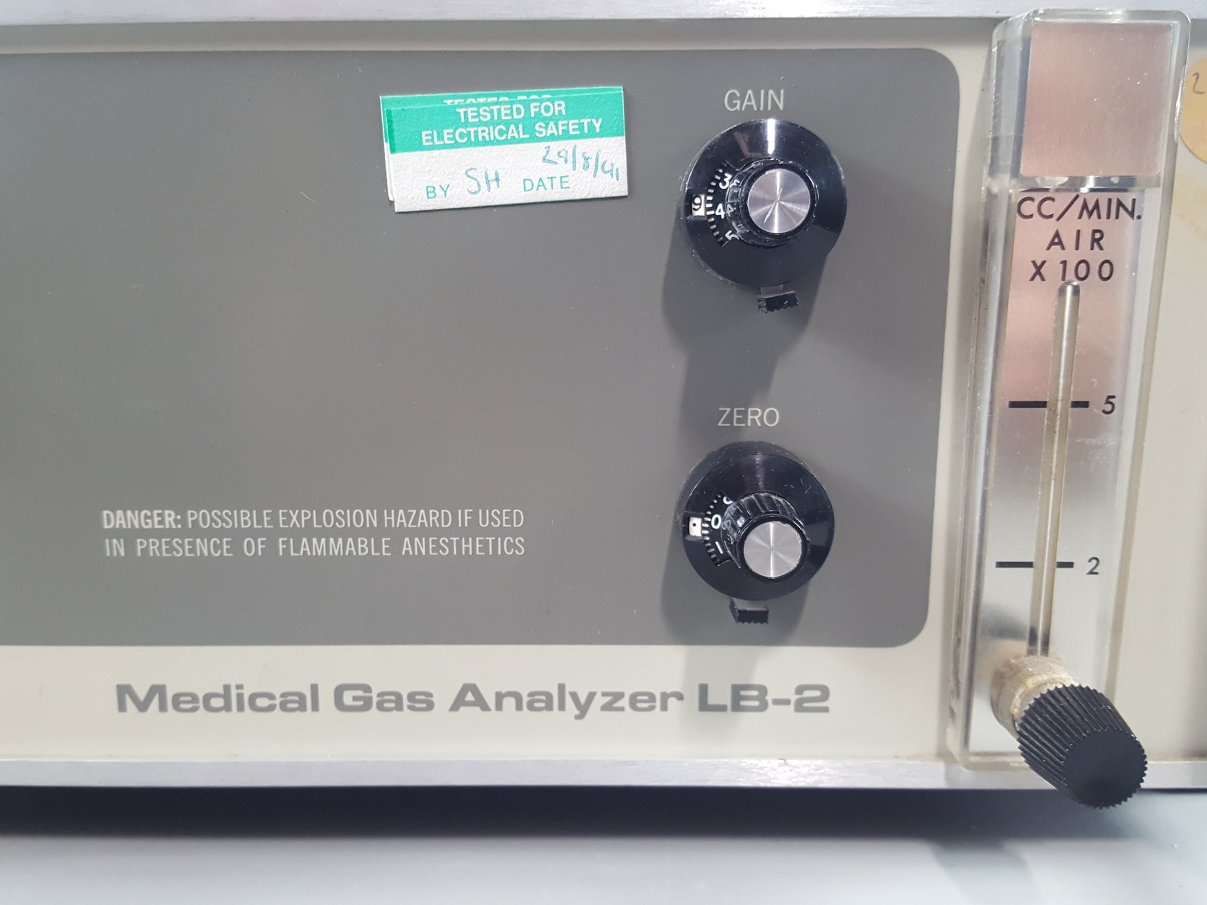 Image of Beckman Medical Gas Analyser LB-2 3-2 System Model 240m Carbon Dioxide Lab
