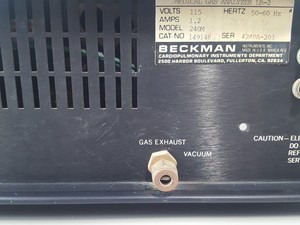 Thumbnail image of Beckman Medical Gas Analyser LB-2 3-2 System Model 240m Carbon Dioxide Lab