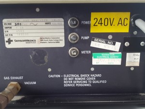 Thumbnail image of Beckman Medical Gas Analyzer Analyser LB-2 System. Model 240M Sensormedics Lab