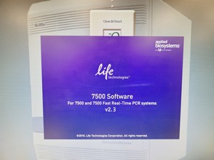 Thumbnail image of Applied Biosystems AB 7500 Fast Real-Time PCR System with Dell PC & Software Lab