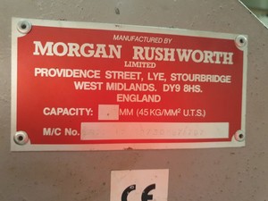 Thumbnail image of Morgan Rushworth BP50 50" Box & Pan Folding Sheet Metal BP50/12/49730696/797