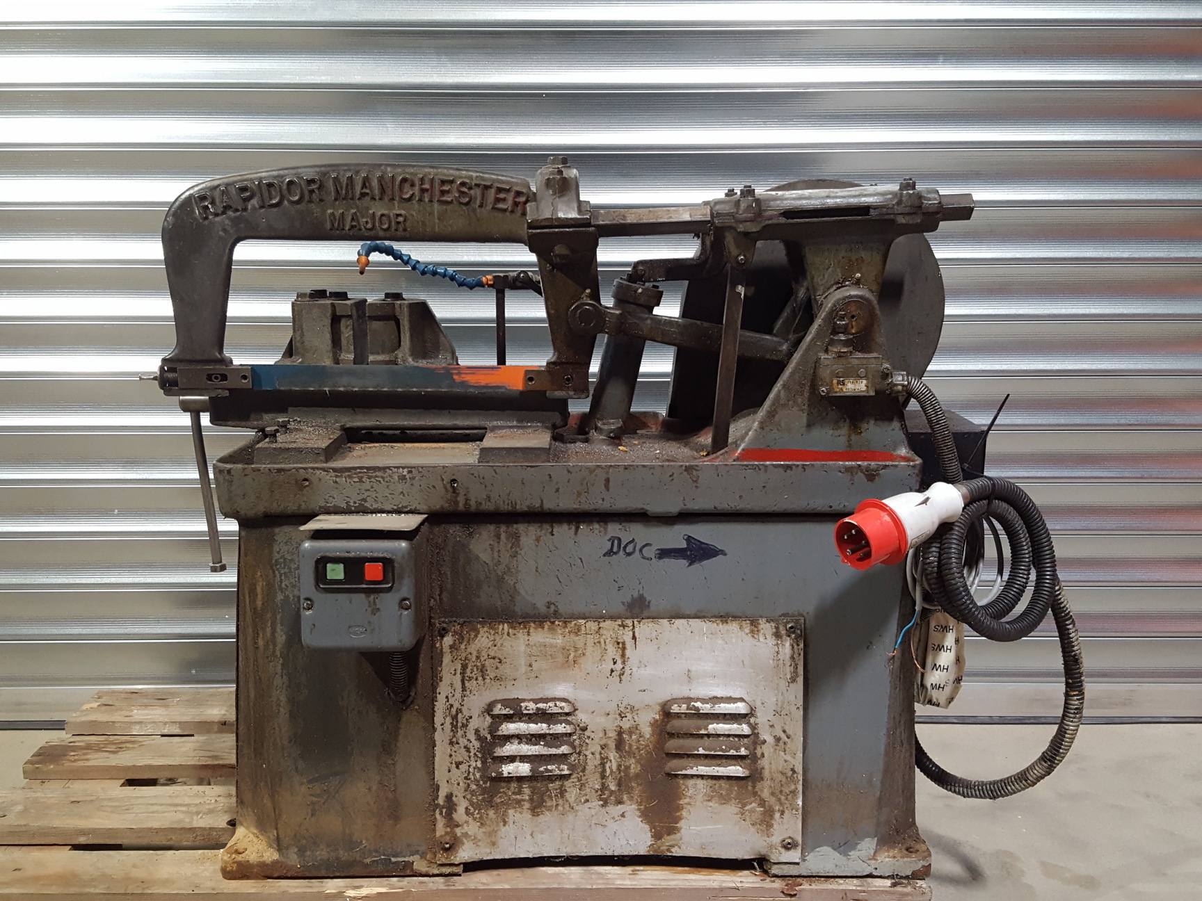 Image of Rapidor Manchester Major Donkey Saw and Coolant Pump Industrial Saw Machine