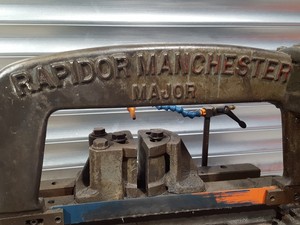 Thumbnail image of Rapidor Manchester Major Donkey Saw and Coolant Pump Industrial Saw Machine