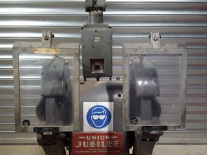 Thumbnail image of Union Jubilee 10” Pedestal Grinder / Abrasive Wheel Machine 2483rpm 