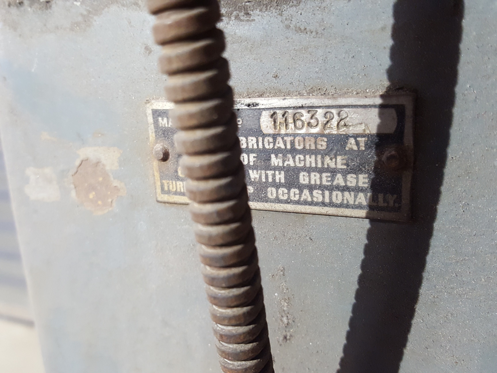 Image of Union Jubilee 10” Pedestal Grinder / Abrasive Wheel Machine 2483rpm 
