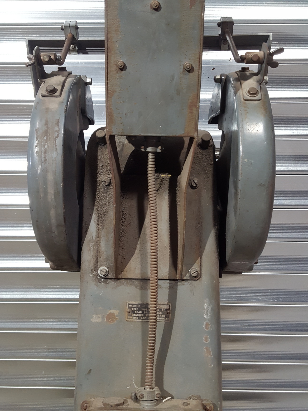 Image of Union Jubilee 10” Pedestal Grinder / Abrasive Wheel Machine 2483rpm 