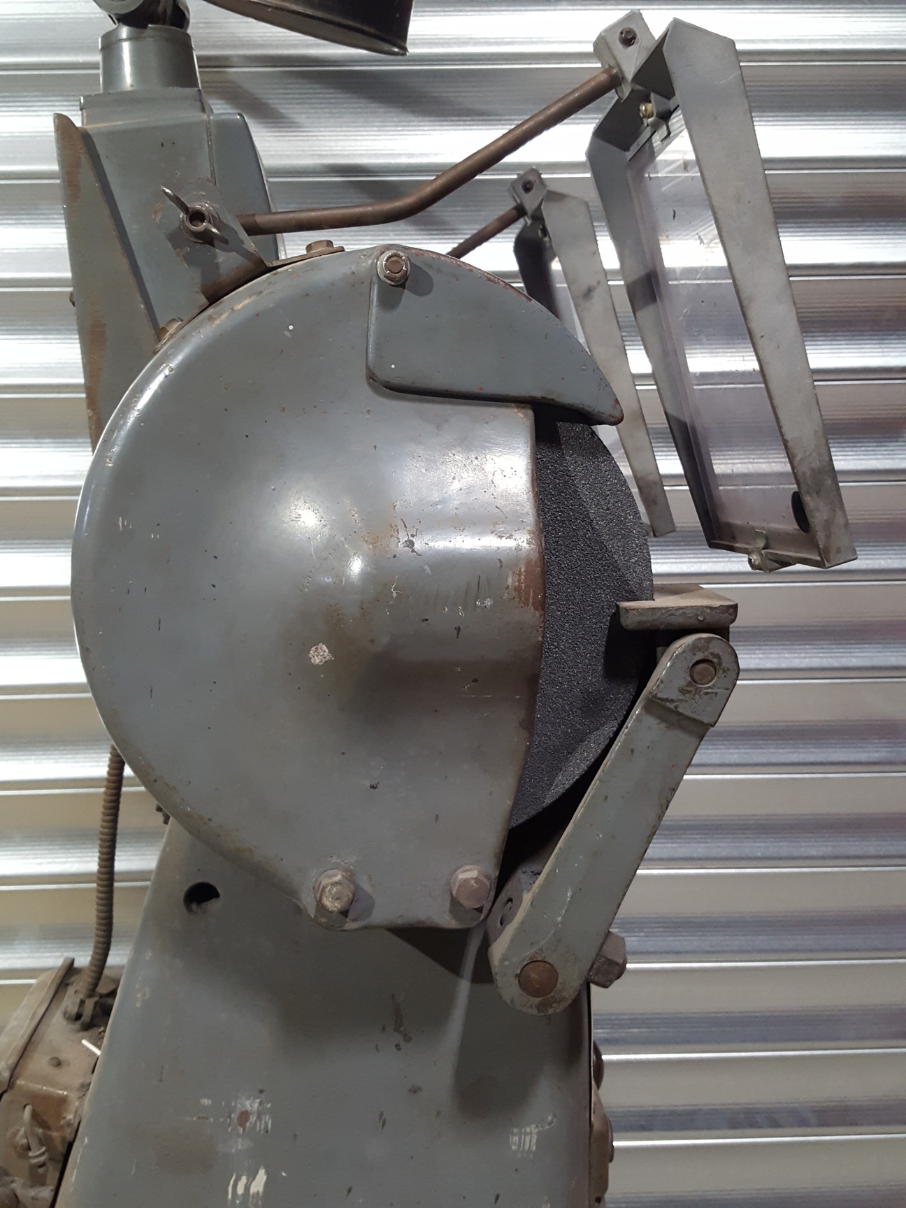 Image of Union Jubilee 10” Pedestal Grinder / Abrasive Wheel Machine 2483rpm 
