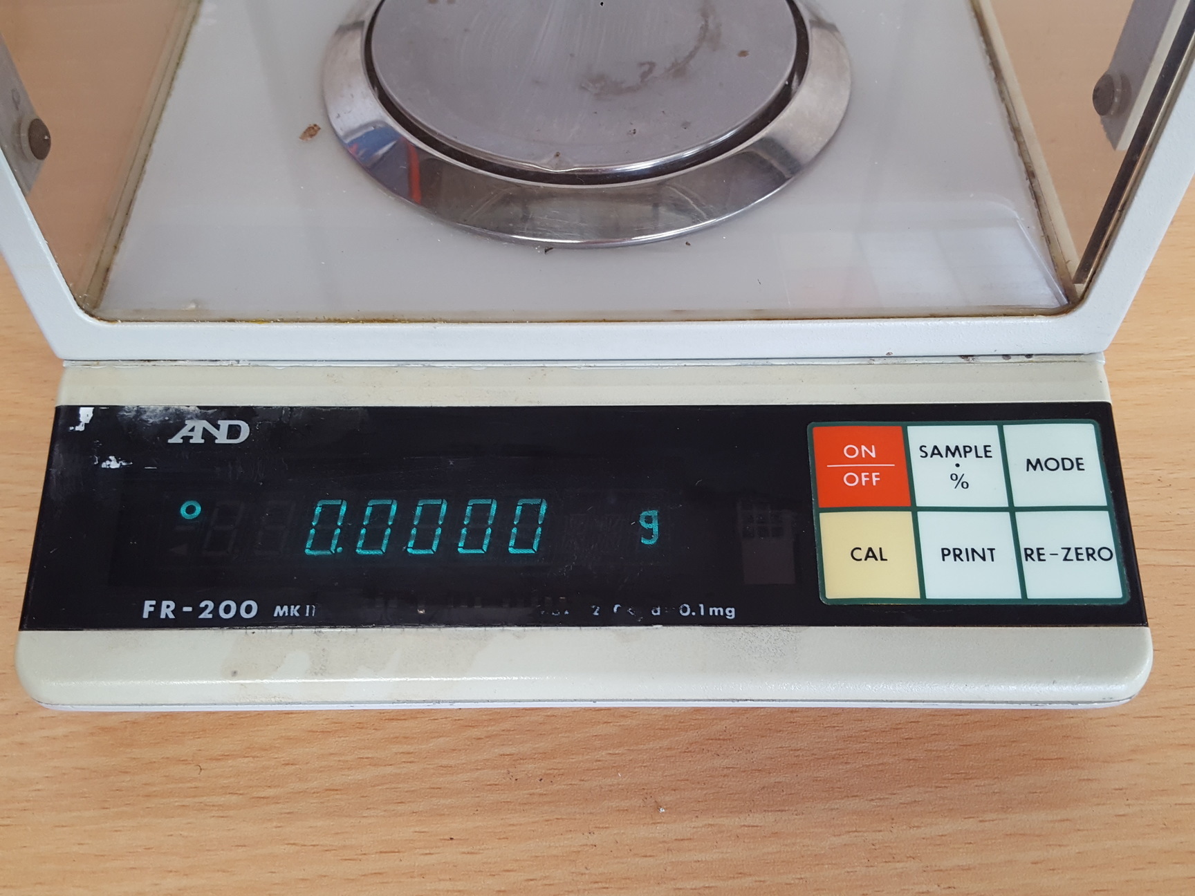 Image of A&D AND FR-200 Digital Precision Analytical Balance Weighing Scales Lab