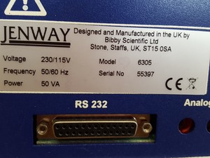 Thumbnail image of JENWAY 6305 Spectrophotometer Spectrometer Lab