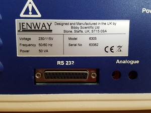 Thumbnail image of JENWAY Spectrophotometer Model 6305 Lab Spectrometer