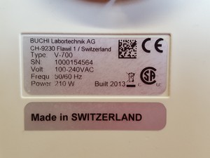 Thumbnail image of Buchi V-700 Diaphragm Vacuum Pump CH-9230 Lab