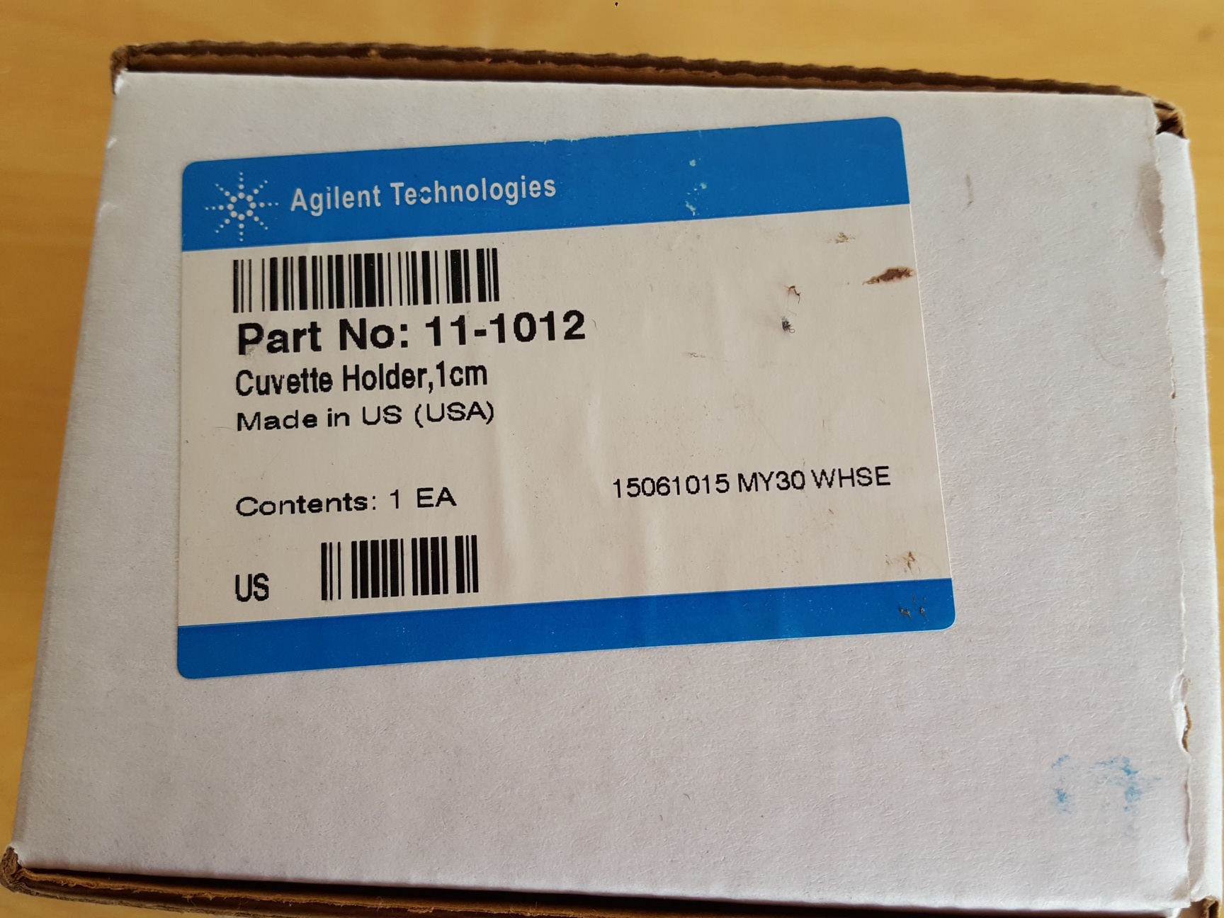Image of Ocean Optics Agilent Technologies PN: 11-1012 1cm Cuvette Holder CUV Lab