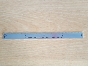 Thumbnail image of Set of 8 Tensile Chucks and 5 Rules - Imperial Measurements 11-17
