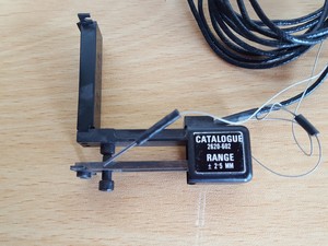 Thumbnail image of Instron Strain Gage Extensometer Cat No 2620-602 Travel-2.5mm Lab