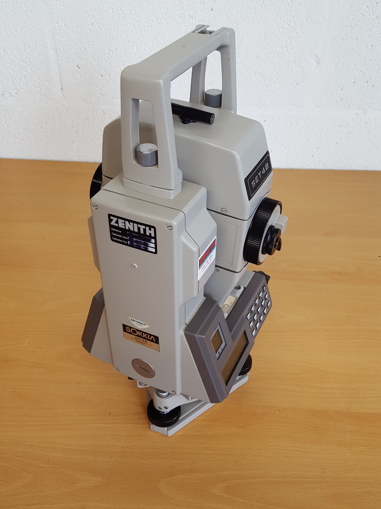 Image of Sokkia/Sokkisha Set 4B Digital Total Station With Tripod for Surveying Lab