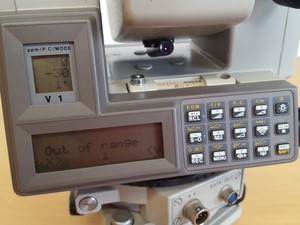 Thumbnail image of Sokkia/Sokkisha Set 4B Digital Total Station With Tripod for Surveying Lab