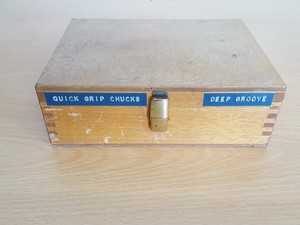 Thumbnail image of Pair of C 60 Deep Groove Quick Grip Chucks 1000kg Tensile Materials Testing Lab