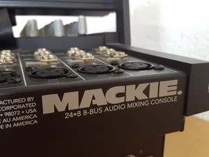 Thumbnail image of Mackie 24x8x2, 8-Bus Audio Mixing Console 24 Channel Sound Desk & Accessories