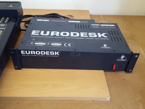 Thumbnail image of Behringer Eurodesk MX8000A 24 Channel Mixing Desk + Power Supply & Case