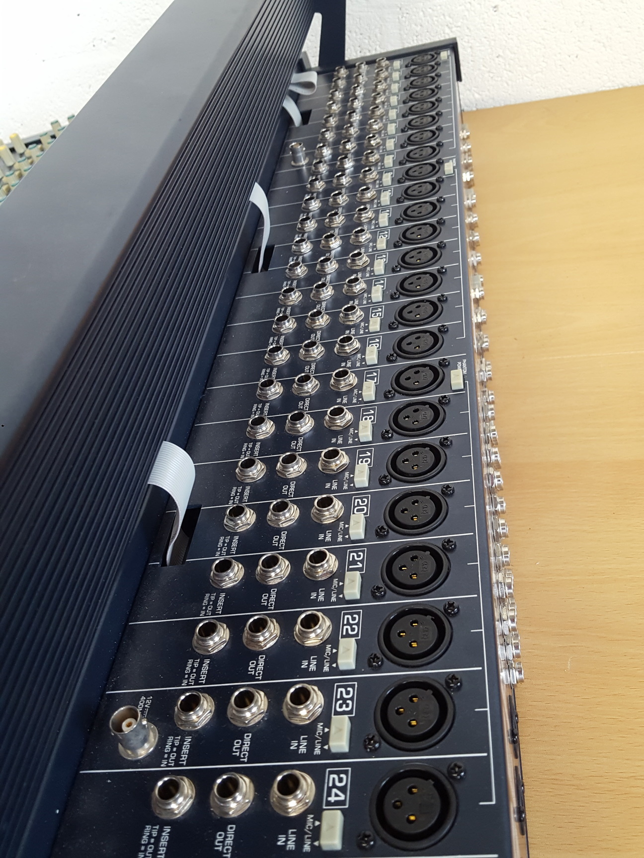 Image of Behringer Eurodesk MX8000A 24 Channel Mixing Desk + Power Supply & Case