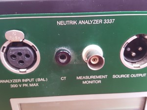 Thumbnail image of Neutrik AG Audio Analyzer Module 3337