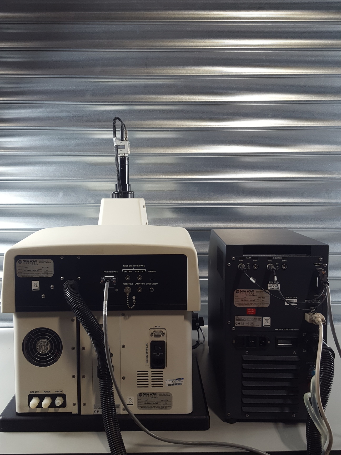 Image of New Wave Research UP-213 2510 Laser Ablation System ICP-MS Tempest 11358 Camera