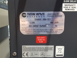 Thumbnail image of New Wave Research UP-213 2510 Laser Ablation System ICP-MS Tempest 11358 Camera
