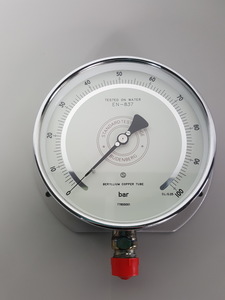 Thumbnail image of Budenberg Standard Test Gauge  'Tested on water' EN-837  Beryllium Copper Tube