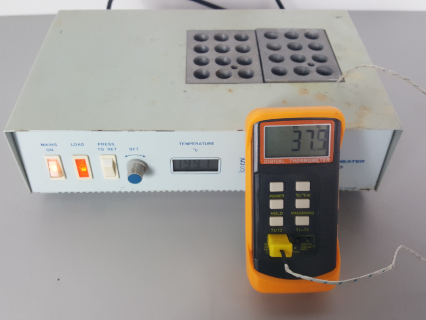 Image of Stuart Scientific Test Tube Dry Block Heater SHT 2D Lab