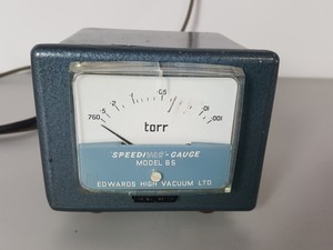 Thumbnail image of Edwards 'SPEEDIVAC'  Vacuum Pirani Ion Gauge Model B5 & Edwards PR10-S Head Lab