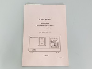Thumbnail image of  HPLC System Parts Jasco FP920 Detector , Gilson 231 Injector, Dilutor 401 - Lab