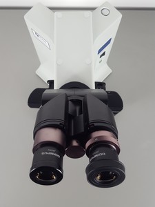 Thumbnail image of Olympus BX41 Phase Contrast & Darkfield Microscope Lab BX41TF + 3 Objectives