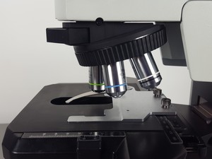 Thumbnail image of Olympus BX41 Phase Contrast & Darkfield Microscope Lab BX41TF + 3 Objectives