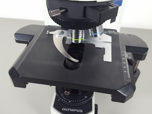 Thumbnail image of Olympus BX41 Phase Contrast & Darkfield Microscope Lab BX41TF + 3 Objectives