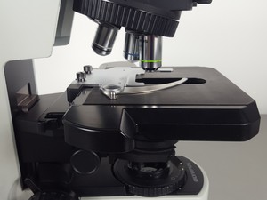 Thumbnail image of Olympus BX41 Phase Contrast & Darkfield Microscope Lab BX41TF + 3 Objectives