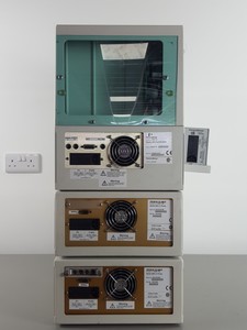 Thumbnail image of Perkin Elmer Series 200 HPLC System - Pumps, Autosampler, Mixer & Manuals Lab