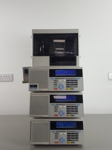 Thumbnail image of Perkin Elmer Series 200 HPLC System - Pumps, Autosampler, Mixer & Manuals Lab