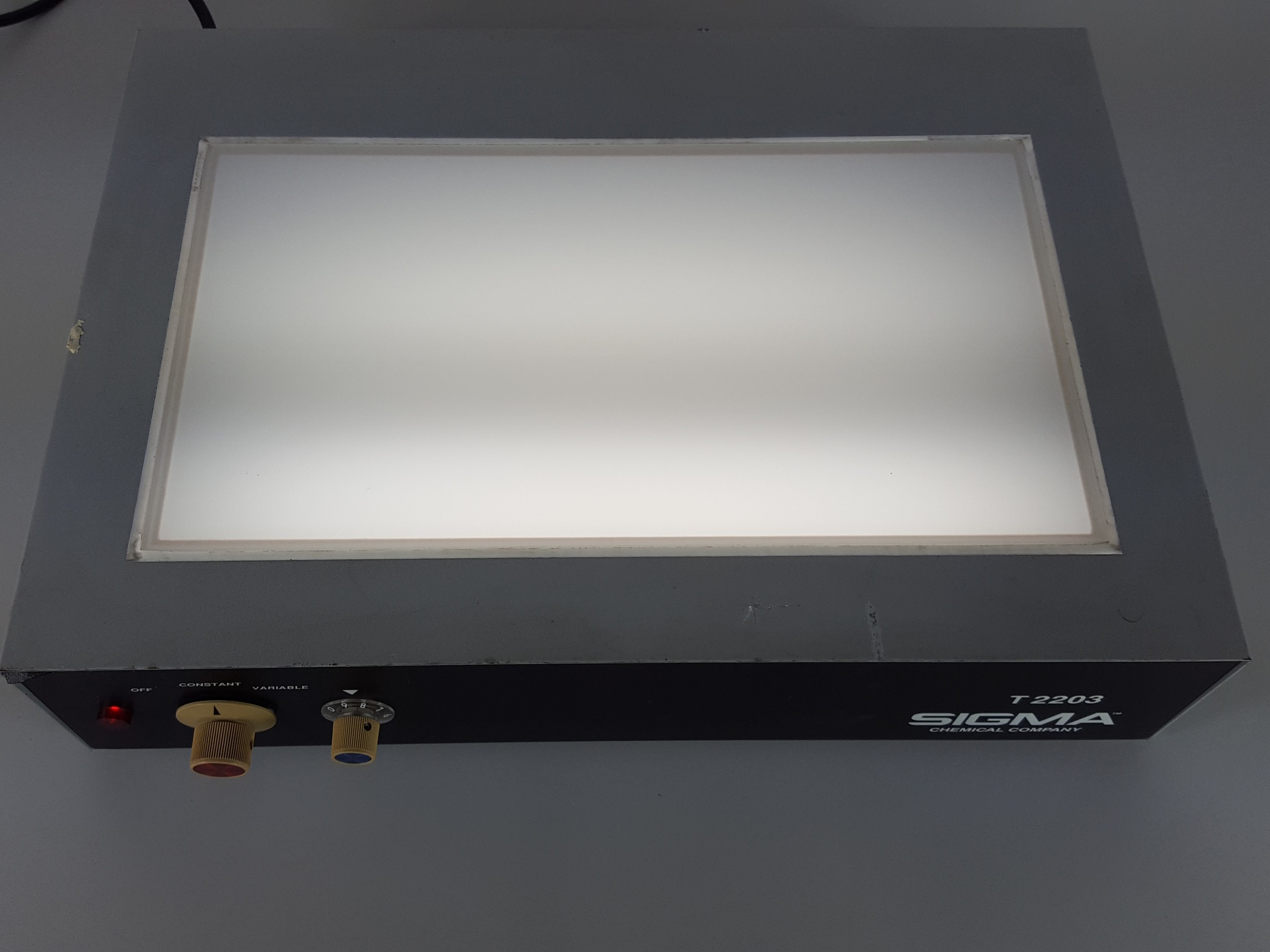 Image of Sigma T2203 White Light Box X-Ray Viewing Transilluminator Model 16-3702 Lab
