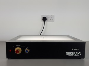 Thumbnail image of Sigma T2203 White Light Box X-Ray Viewing Transilluminator Model 16-3702 Lab