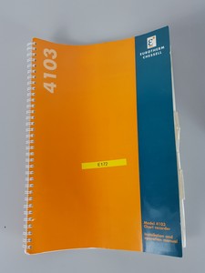 Thumbnail image of Eurotherm Chessell Model 4103C Chart Recorder with Pens, Paper & Manuals Lab