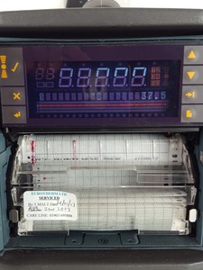 Thumbnail image of Eurotherm Chessell Model 4103C Chart Recorder with Pens, Paper & Manuals Lab