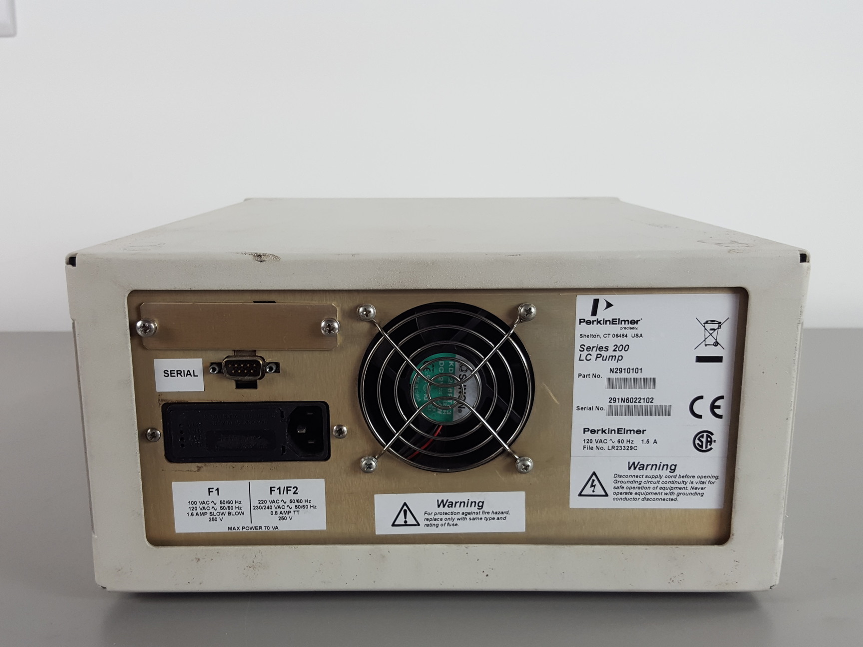 Image of Perkin Elmer 200 Series HPLC System - UV/VIS Detector, Pump, AutoSampler Lab