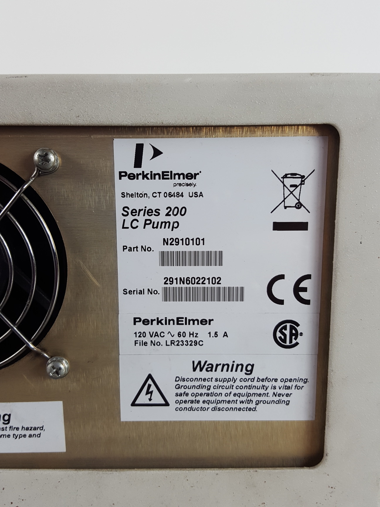 Image of Perkin Elmer 200 Series HPLC System - UV/VIS Detector, Pump, AutoSampler Lab