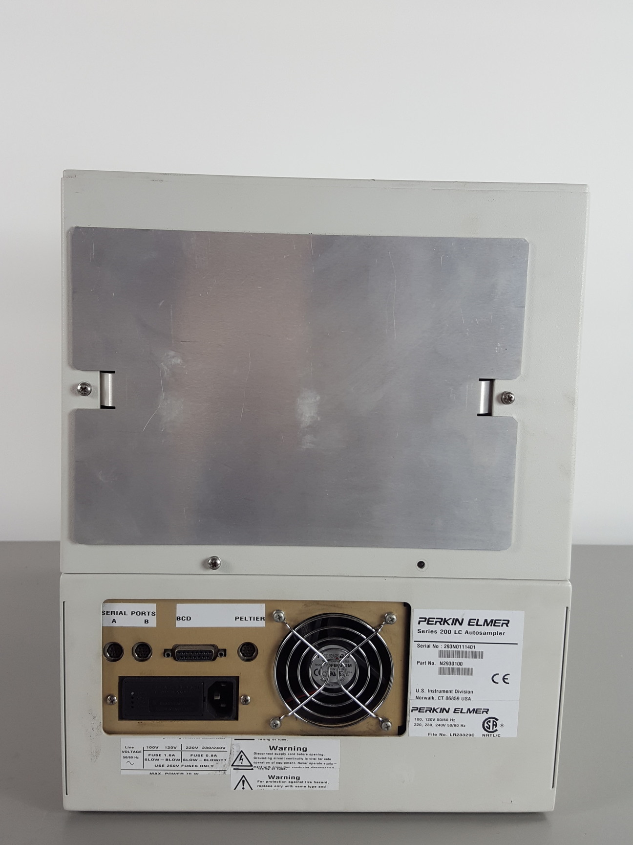Image of Perkin Elmer 200 Series HPLC System - UV/VIS Detector, Pump, AutoSampler Lab
