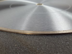 Thumbnail image of MK Diamond 303 14" Lapidary Blade - 14 by .070 by 1 inch - Continuous Rim 