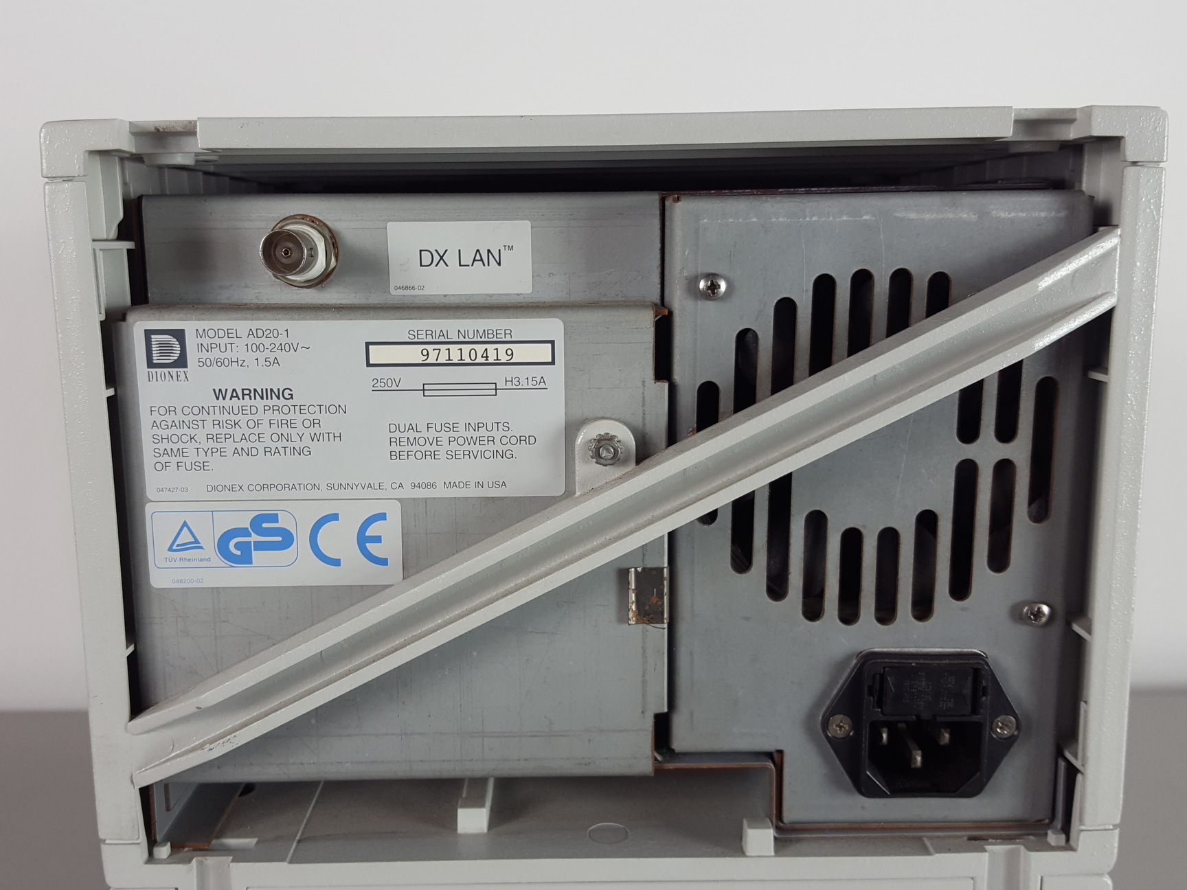 Image of Dionex AD20 Absorbance Detector HPLC Spares / Repairs Lab