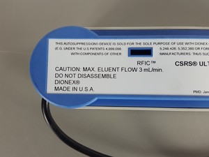 Thumbnail image of Dionex CSRS Ultra II 4mm - Eluent Suppressor for Ion Chromatography PN 061563.