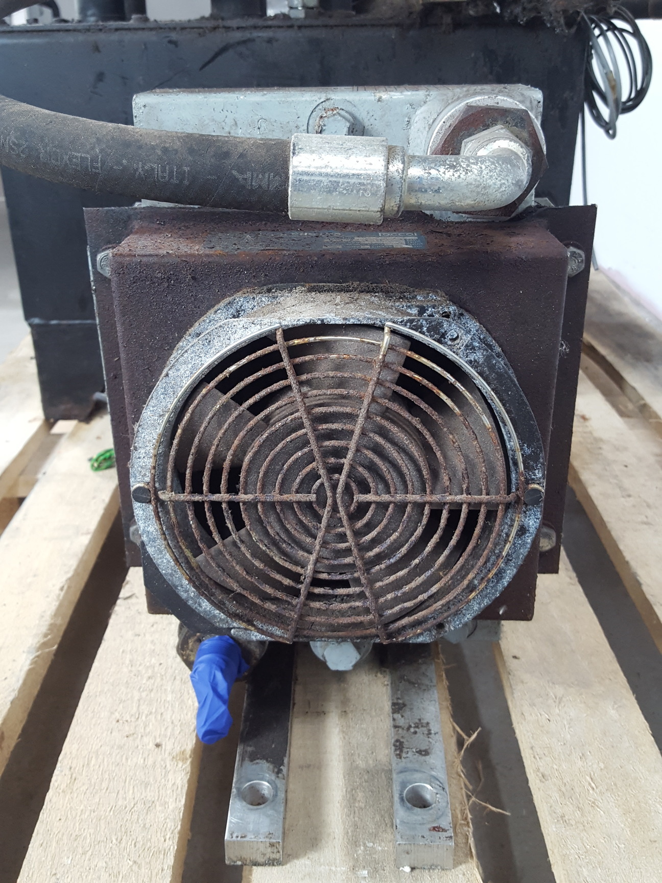 Image of Occo Coolers Ltd Hydraulic Oil Cooling Unit & Electrodrives Ltd D90L Pump  Lab