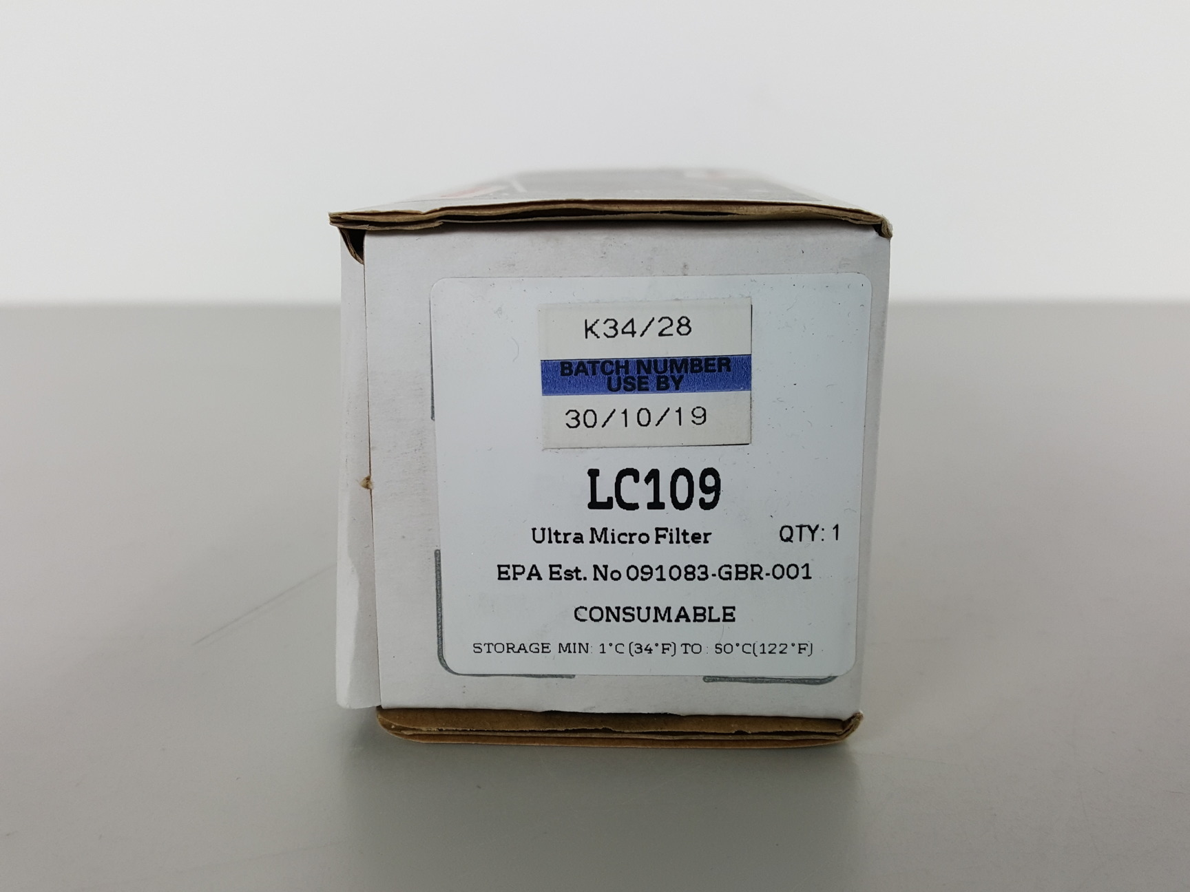 Image of ELGA Ultra Micro Filter LC109 for Water Purification System Lab Purifier